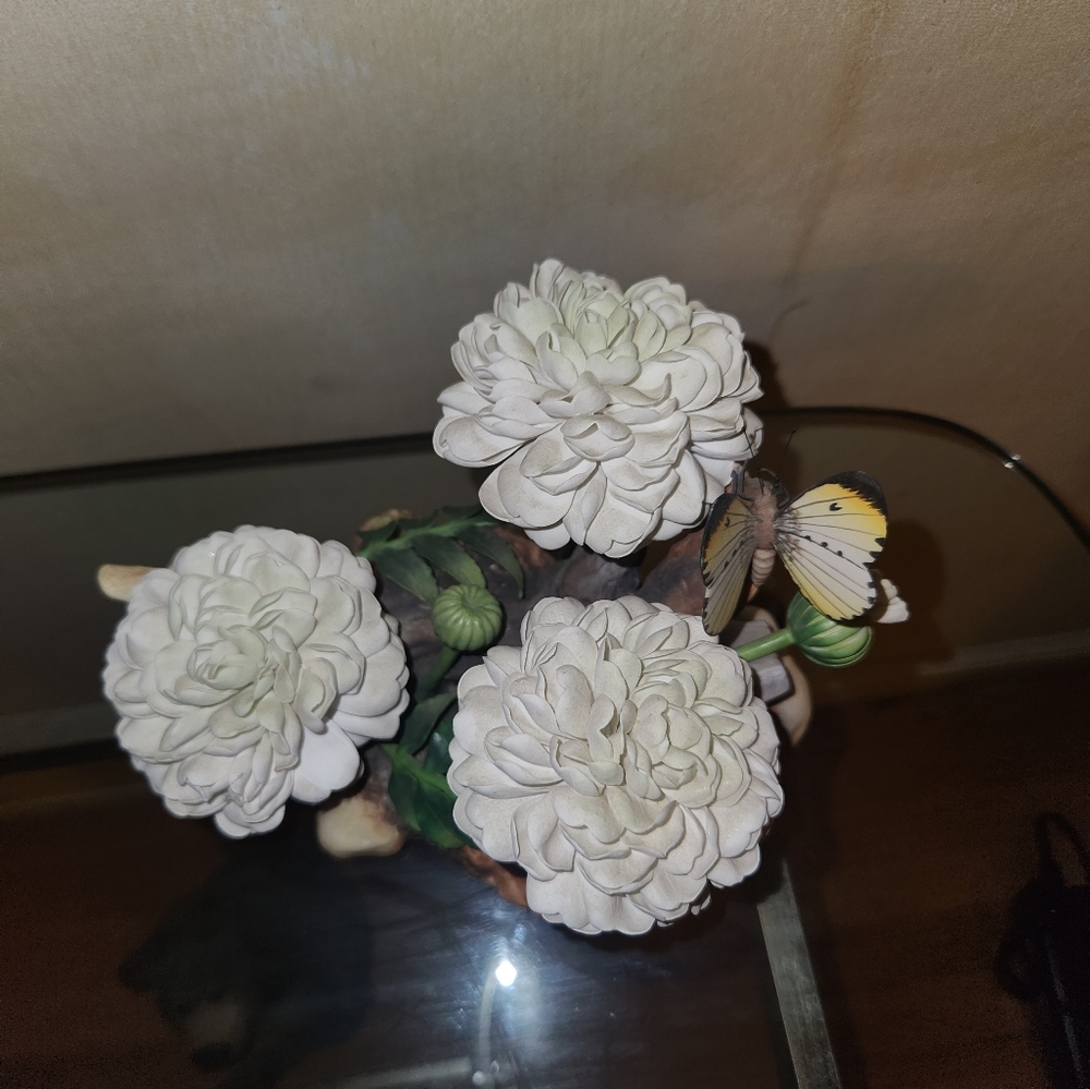 Boehm Bone Porcelain Marigold, made in England, 1982 - Number 106.  Limited